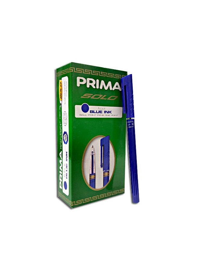 PRIMA 48-Piece Solo Pen Set Blue 