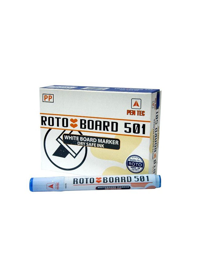 Roto - 24-Piece Board Marker Set Blue - Image 1