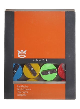 20-Piece Round Plastic Sharpener Assorted Colors Multicolor - v1561565399/N27273577A_1