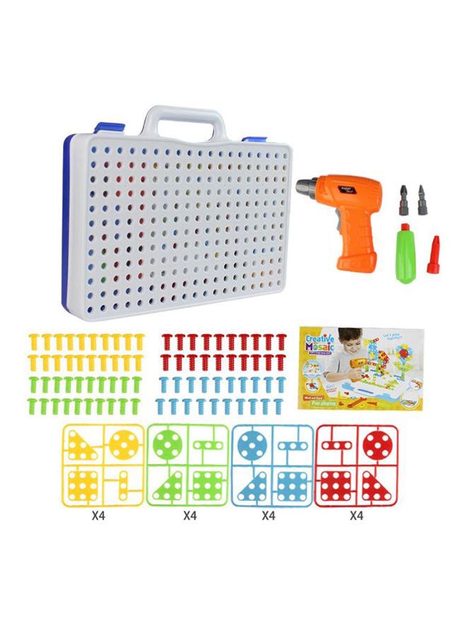 بازل تركيب ثلاثي الأبعاد بنمط مثقاب كهربائي لتفكيك الصواميل