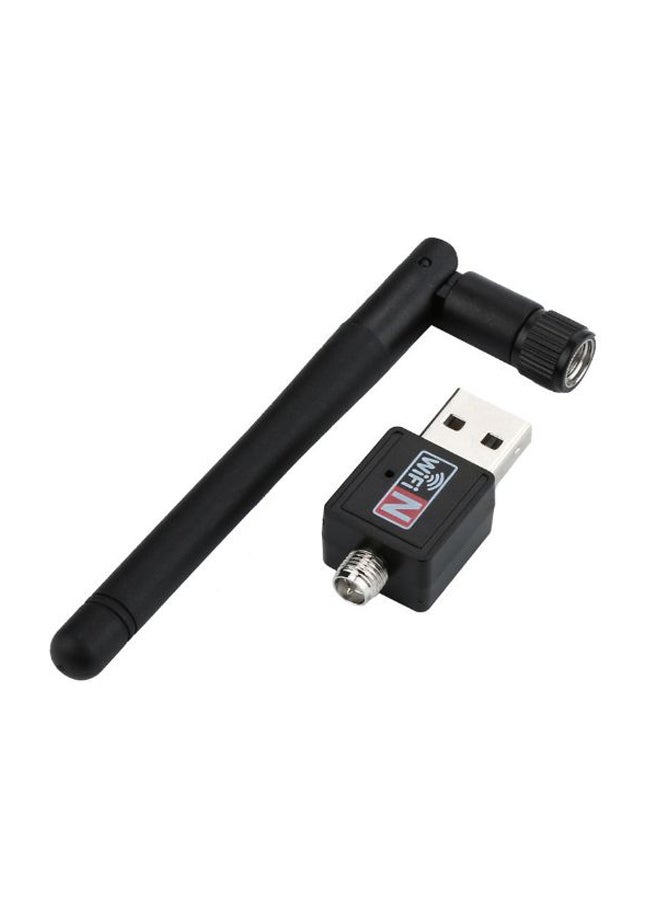 Mini USB WIFI LAN Card Antenna Adapter Black