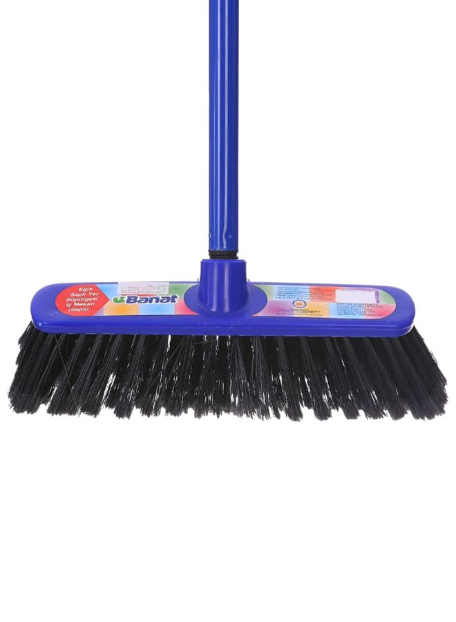 Banat Floor Broom With Inclined Handle Blue/Black one size  - Image 2