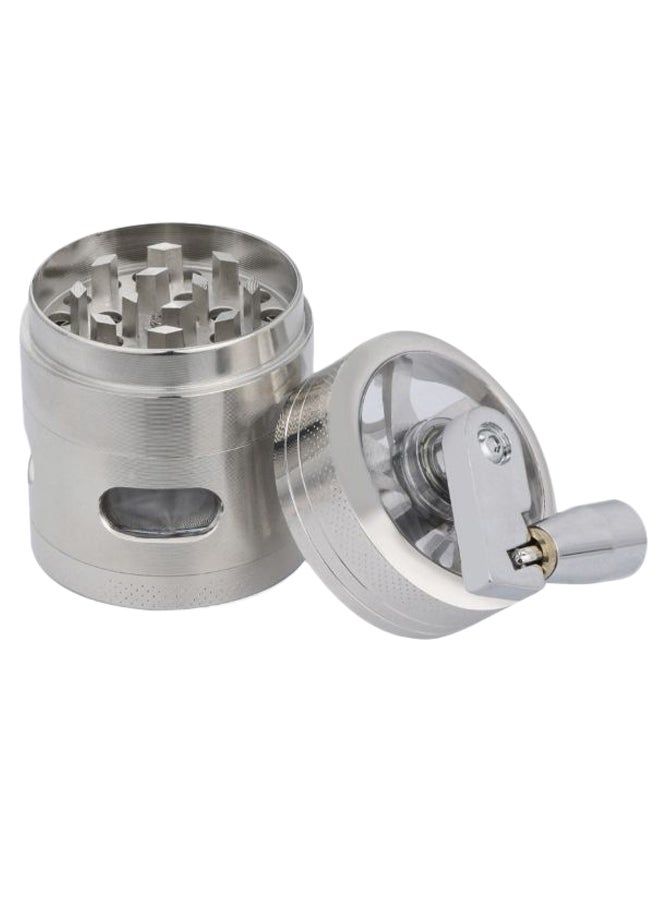 Herb And Spice Mills Grinder Silver 61mm