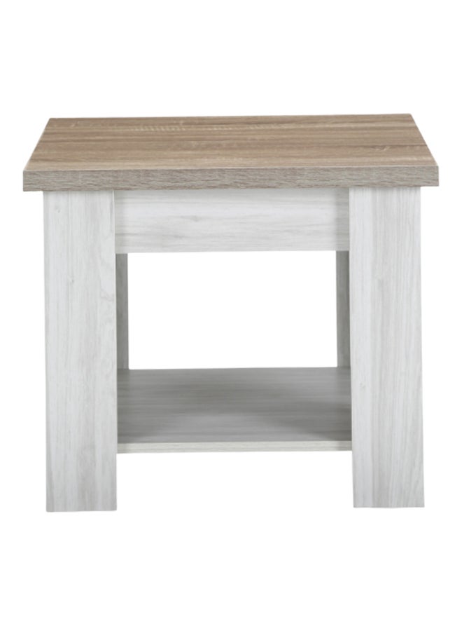 Home Box Angelic End Table Beige 60 x 50 x 67cm  - Image 1