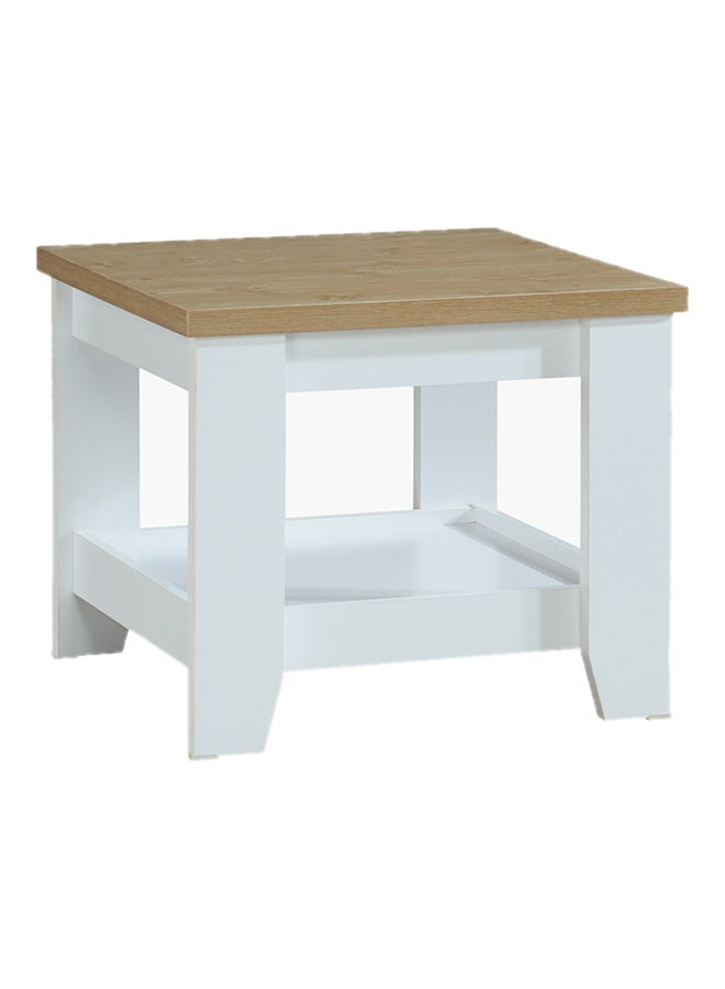 Home Box End Table White 60 x 50 x 60cm - Image 1