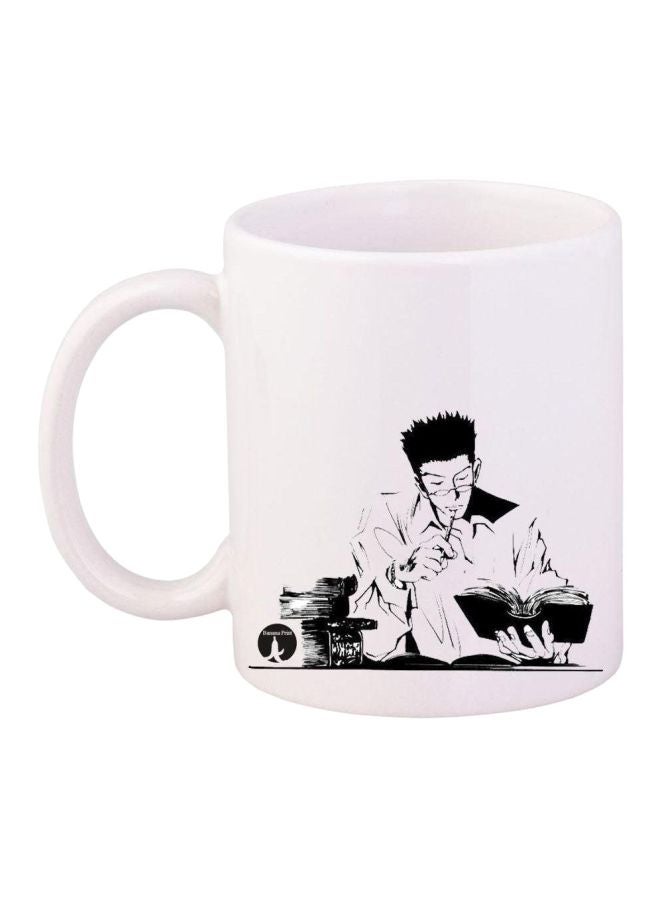 بي بي كوب بتصميم الأنمي 'Hunter × Hunter' أبيض/ أسود