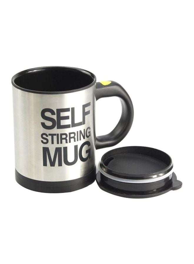 يوب فان قدح التقليب التلقائي سيلف ستيرنج أسود/ فضي - Image 1