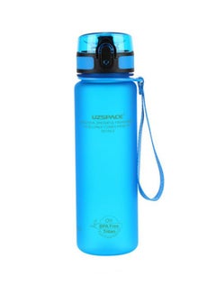 UZSPACE Plastic Travel Water Bottle Blue  - Image 1