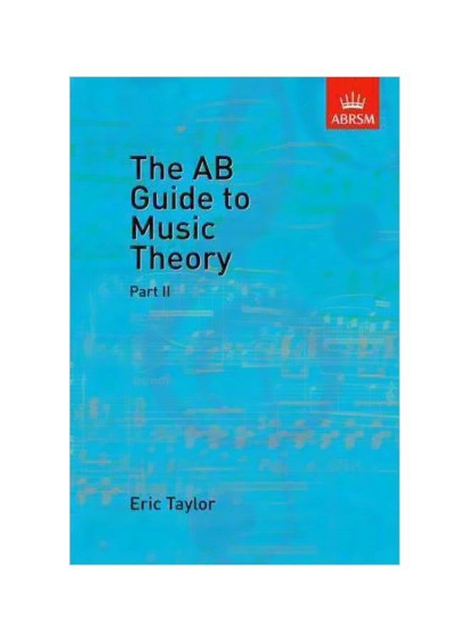 The Ab Guide To Music Theory, Part Ii paperback english - 1/3/1991
