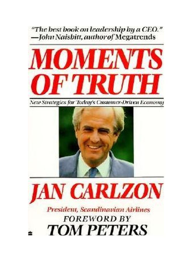 Moments Of Truth Paperback English by Jan Carlzon - 40785
