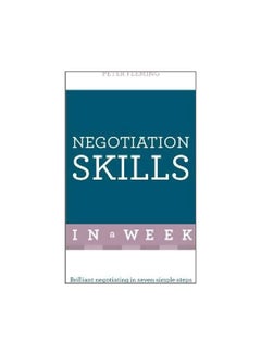 Negotiation Skills In A Week : Brilliant Negotiating In Seven Simple Steps paperback english - 5/3/2016