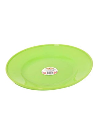 Round Plastic Plate Green - v1561575469/N24056544A_1