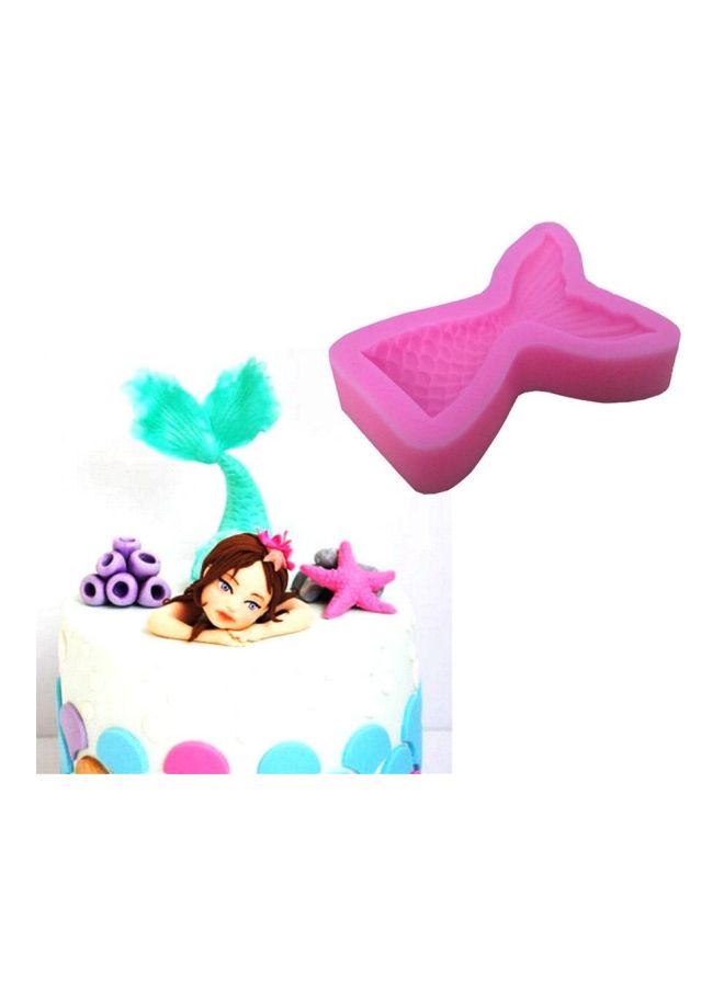 Mermaid Silicone Mould Pink