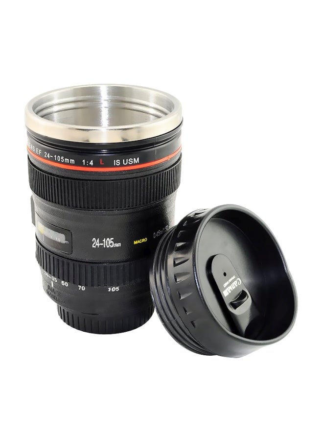 Generic - Camera Lens Coffee Mug Black 11.5x8.5cm - Image 1