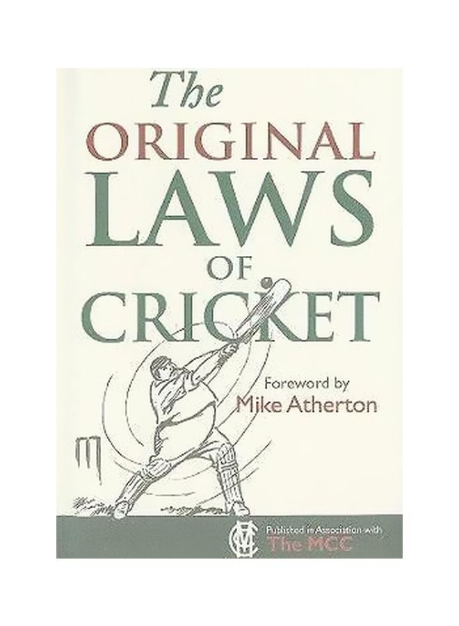The Original Laws Of Cricket hardcover english - 8/5/2009 