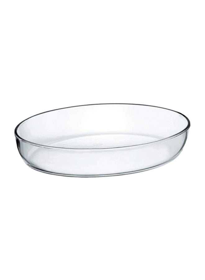 MIJOTEX Oval Shaped Dish Clear 39.3x27.6cm