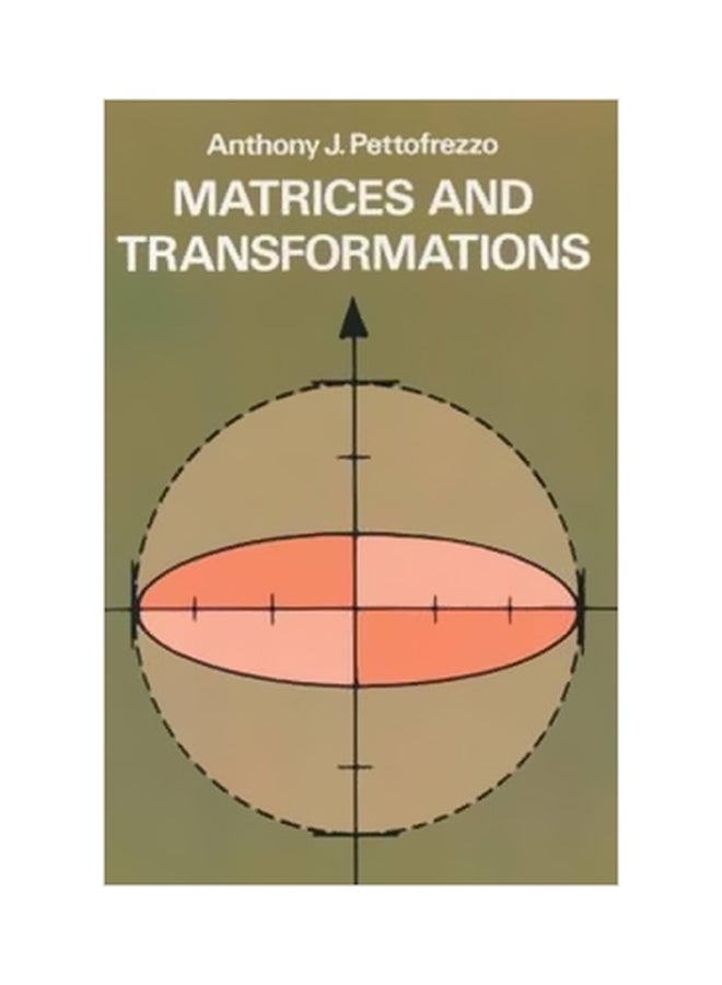 Matrices And Transformations paperback english - 6/1/1978