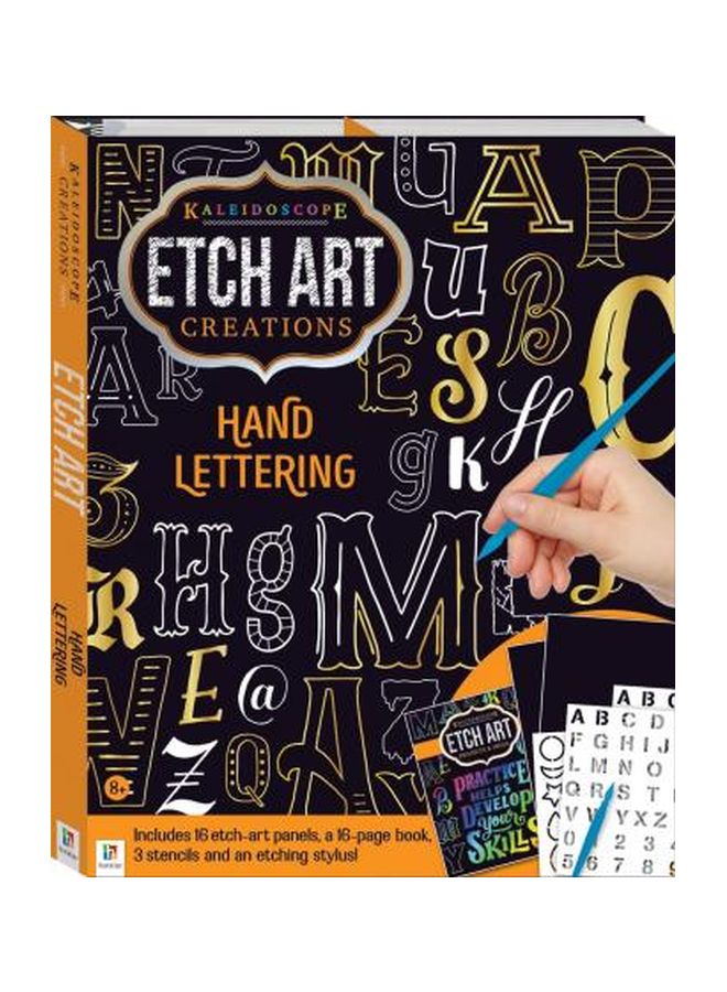 Kaleidoscope Etch Art Creations Hand Lettering hardcover english - 5/1/2018