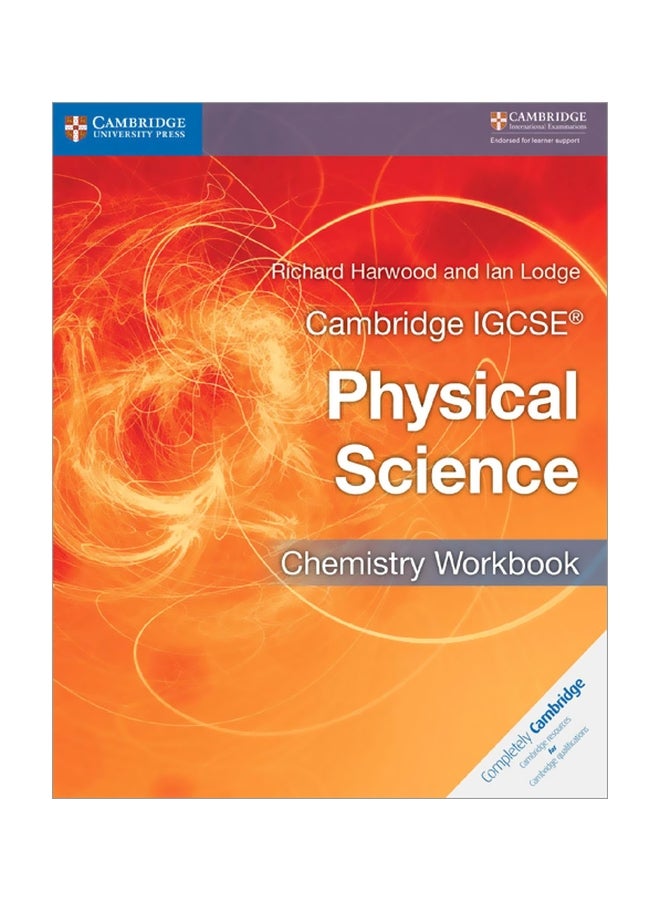 Cambridge International IGCSE Cambridge IGCSE Physical Science Chemistry Workbook paperback english - 4/30/2017 