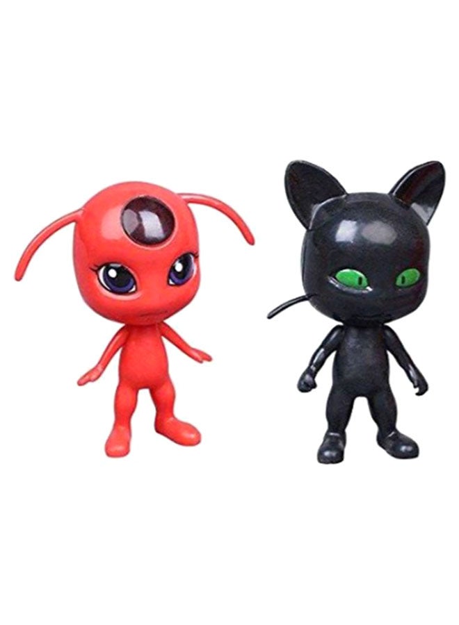 Generic - 6-Piece Miraculous Ladybug Action Figures - Image 1