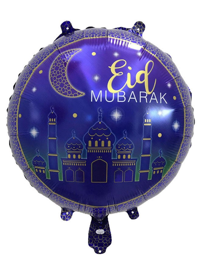 بالُون مطبوع عليه عبارة "Eid Mubarak" 18بوصة