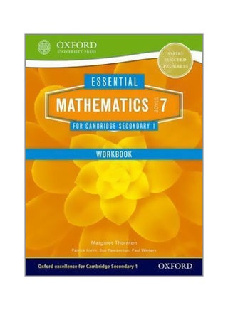 Essential Mathematics : For Cambridge Lower Secondary Stage 7 Paperback English by Margaret Thornton - 11/1/2014 - v1561576289/N27258385A_1