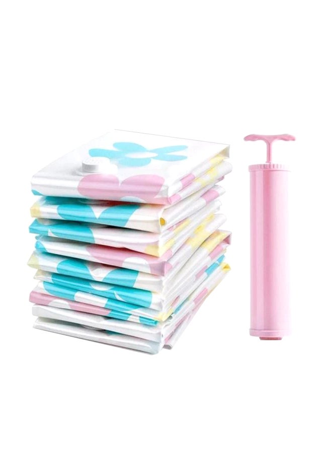 Sansi 11-Piece Vacuum Storage Bag Set Multicolour 100x70cm 