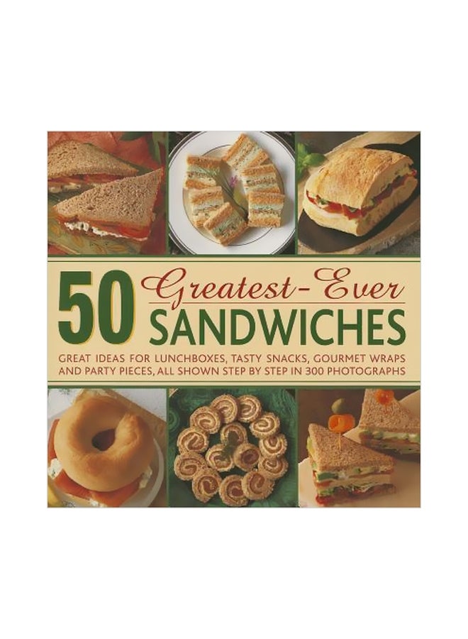 50 Greatest-Ever Sandwiches hardcover english - 6/15/2013 