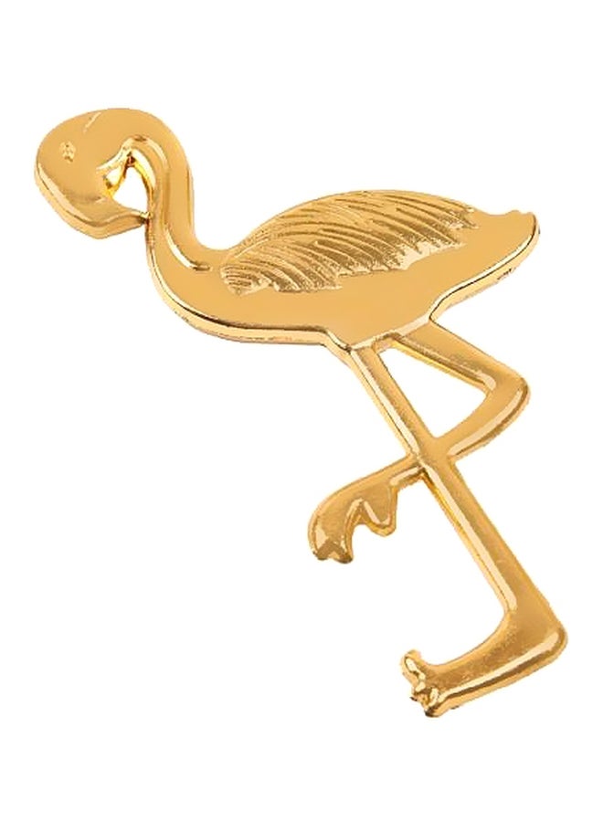 Flamingo Bottle Opener Gold - Image 1