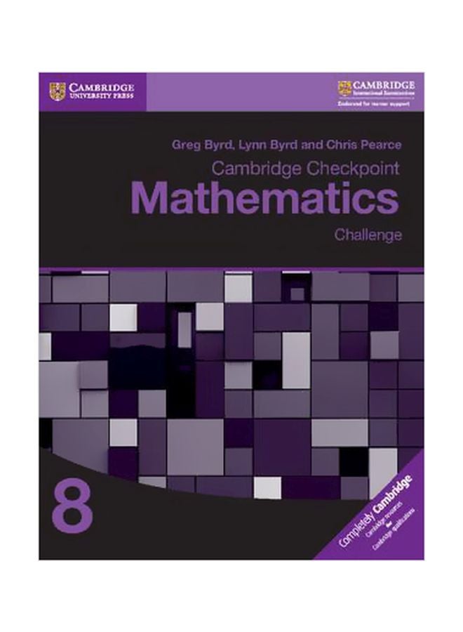 Cambridge Checkpoint : Mathematics Challenge : Workbook 8 paperback english - 4/12/2017