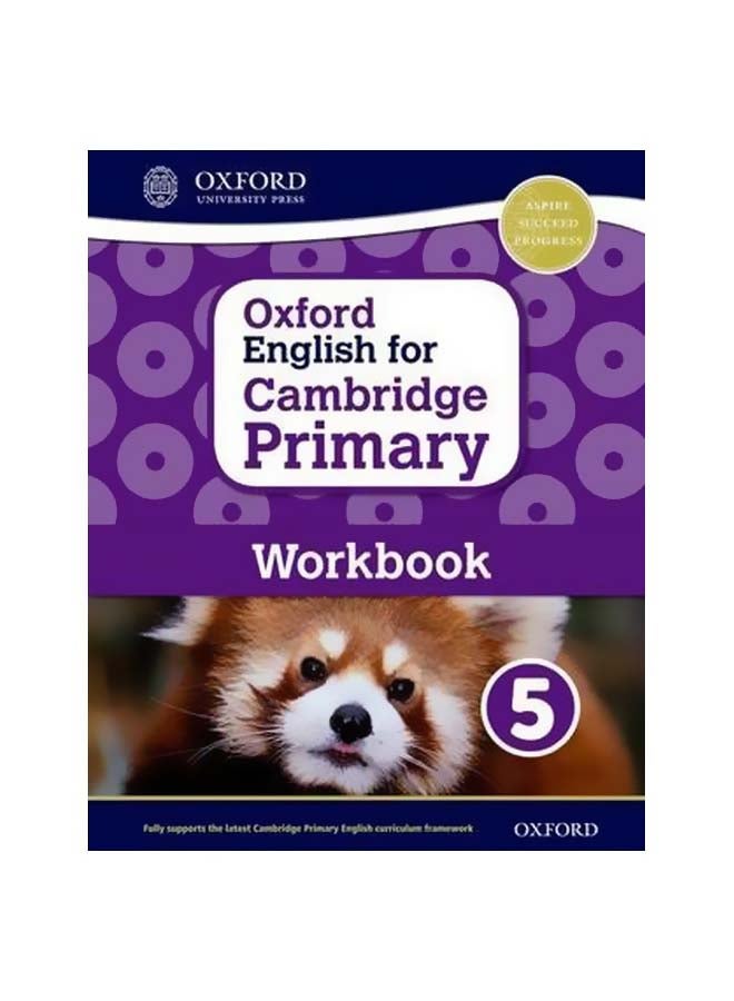 Oxford English For Cambridge Primary Workbook 5 Paperback English by Emma Danihel - 42362