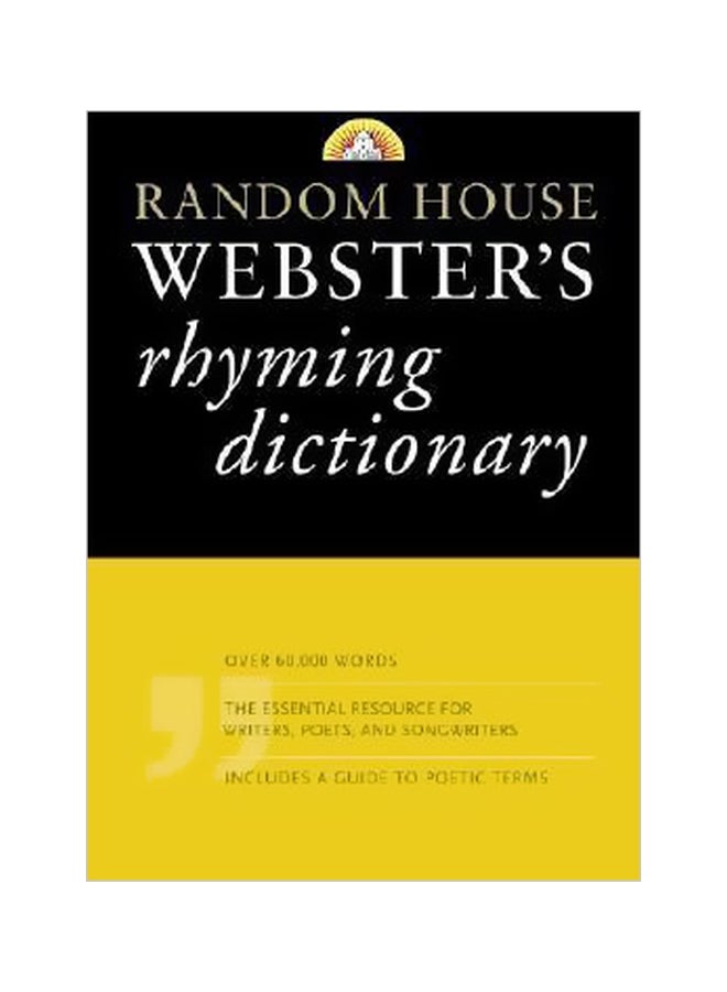 Webster's Rhyming Dictionary paperback english - 10/14/2008
