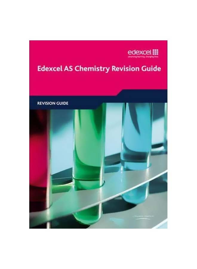 Edexcel As Chemistry Revision Guide Paperback English by Phillip Dobson - 8/25/2009 