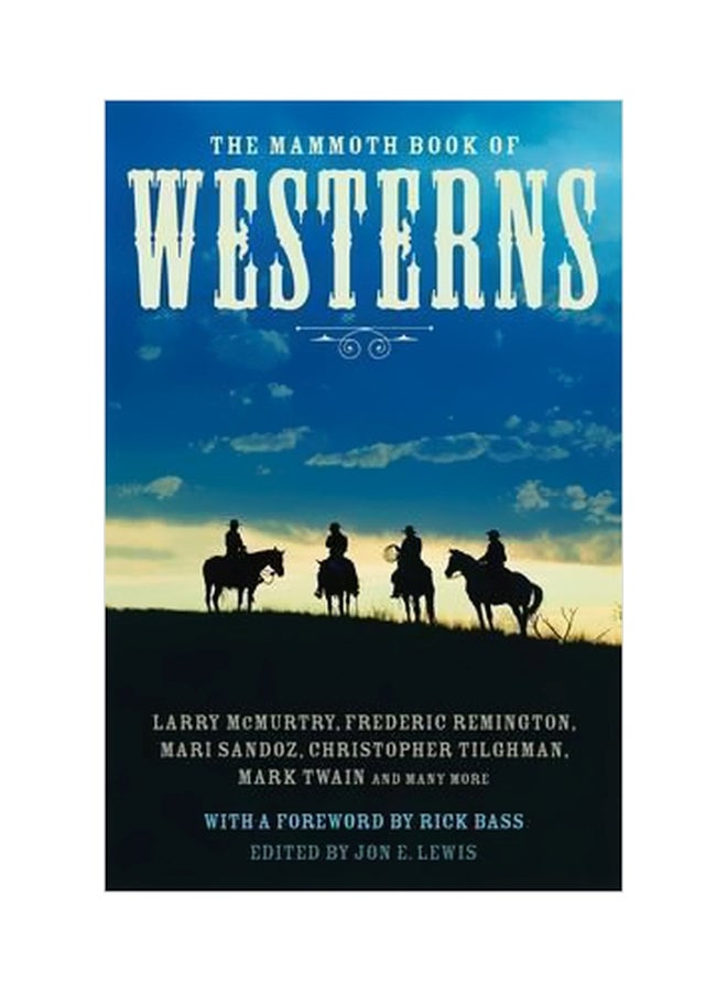 The Mammoth Book Of Westerns paperback english - 7/4/2013 