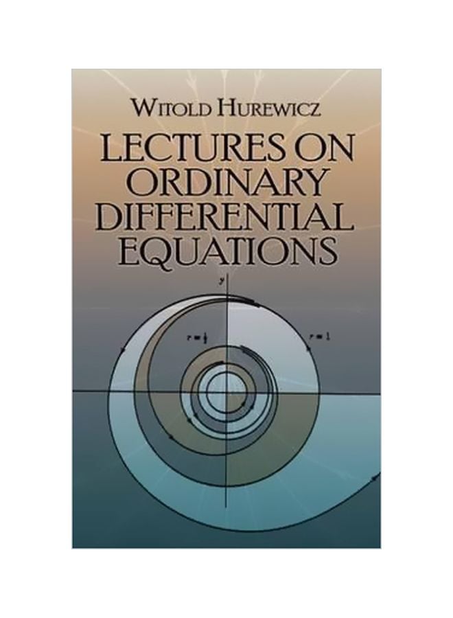 Lectures On Ordinary Differential Equations paperback english - 10/15/2014