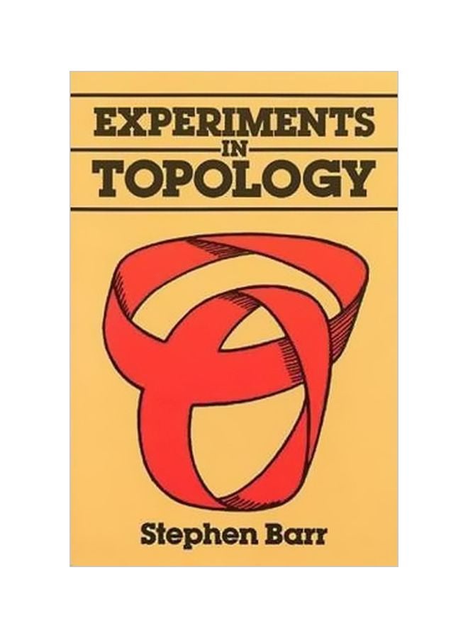 Experiments In Topology Paperback English by Stephen Barr - 3/1/1989 