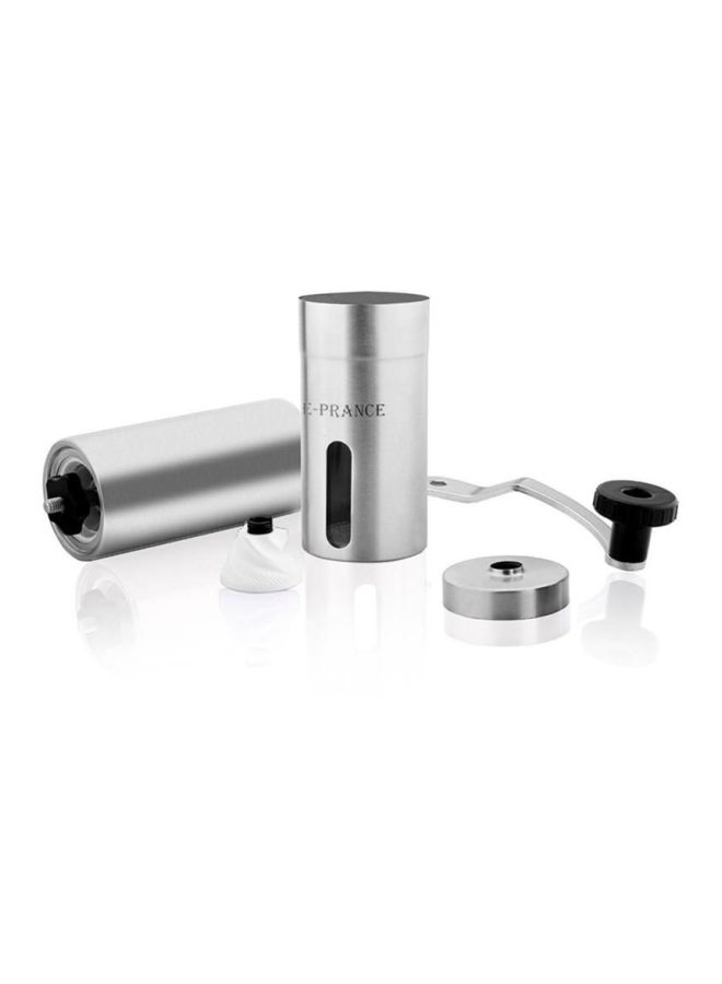 E PRANCE - Stainless Steel Handmade Mill Coffee Grinder Silver/Black 19centimeter - Image 1