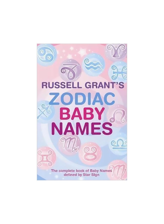 Zodiac Baby Names Paperback English by Russell Grant - 1/8/2009 