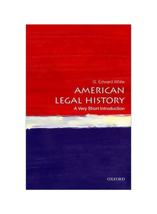 American Legal History: A Very Short Introduction paperback english - 12/19/2013 
