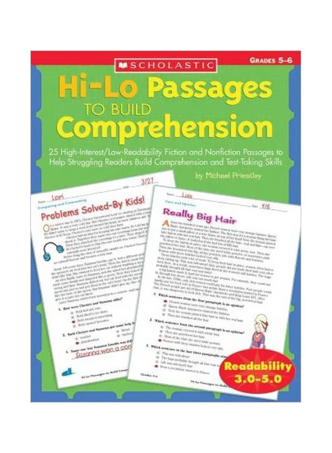 Hi-lo Passages To Build Comprehension paperback english - 2/1/2005