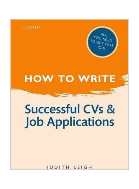 How To Write: Successful CVS And Job Applications Hardcover English by Judith Leigh - 41576