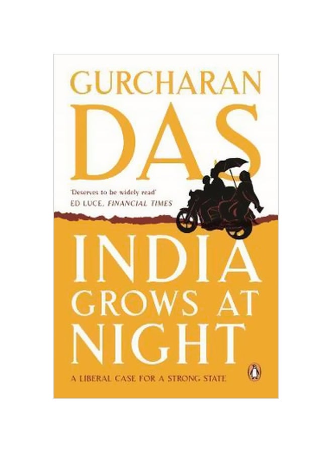 India Grows At Night Paperback English by Gurcharan Das - 41487