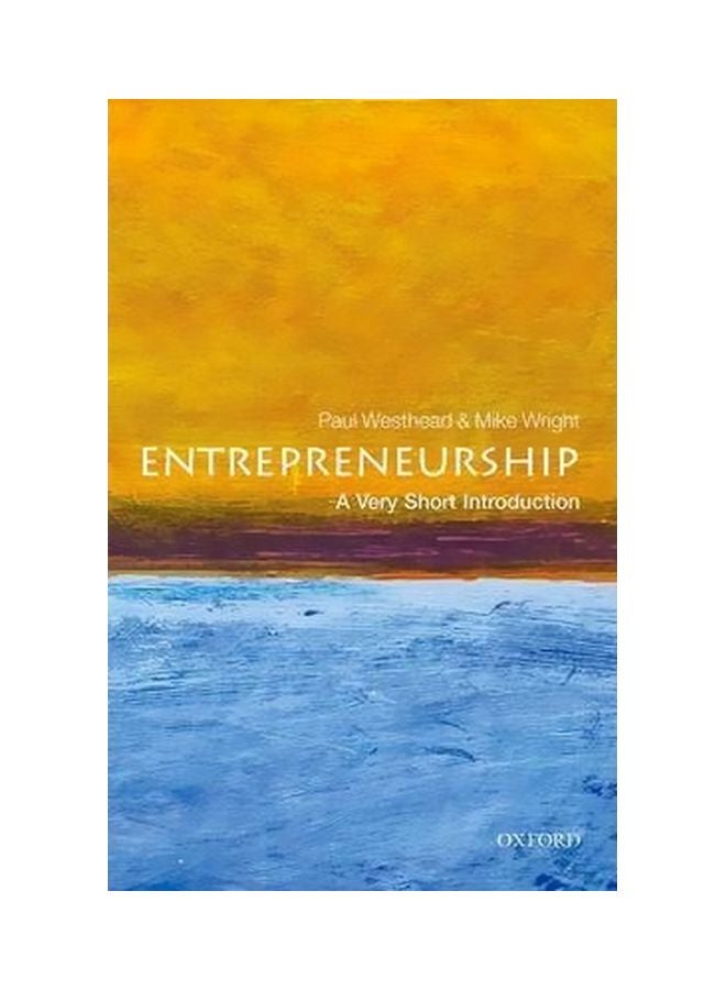 Entrepreneurship Paperback English by Paul Westhead - 1/1/2014 