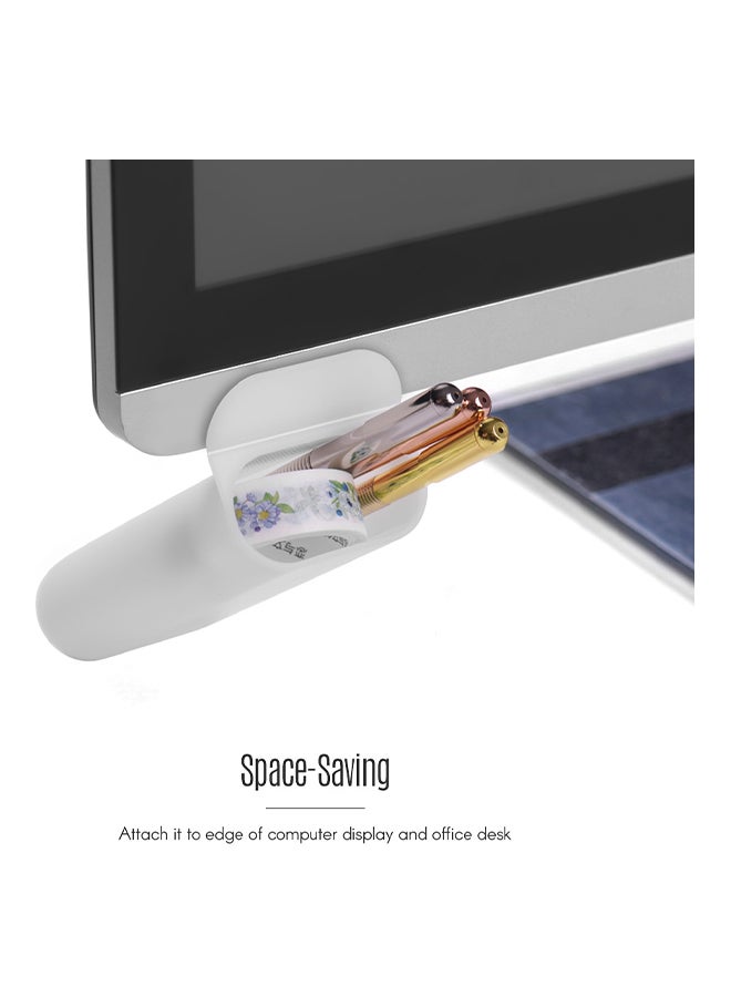 Creative Pen And Pencil Holder White - Image 2
