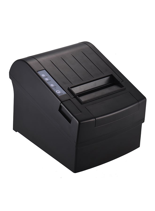 طابعة فواتير وإيصالات حرارية مزودة بمنفذ USB 19.0 x 14.9 x 14.3سم أسود - Image 1
