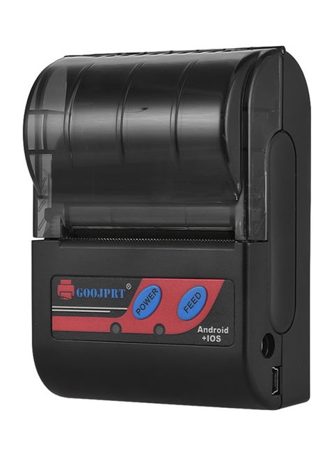 MTP-II Mini Handheld Bluetooth Thermal Printer Black