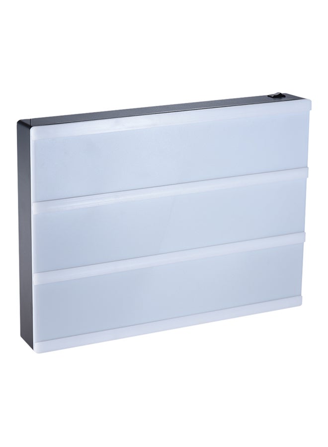 LED Cinema Message Board Light Box White/Black - Image 1