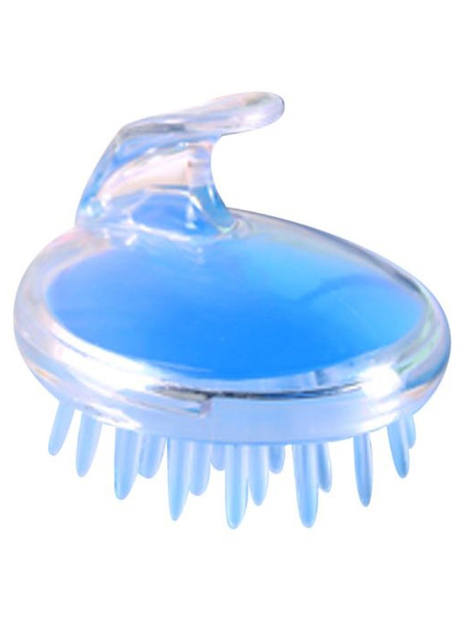 Generic Body Washing Hair Massager Brush Blue/Clear