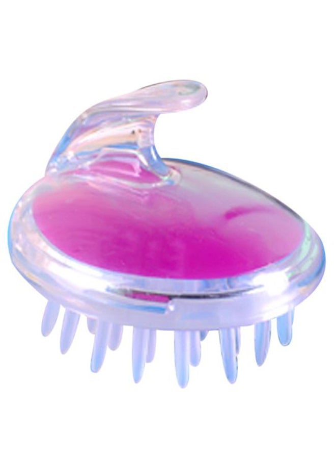 Generic Body Washing Hair Massager Brush Purple/Clear 