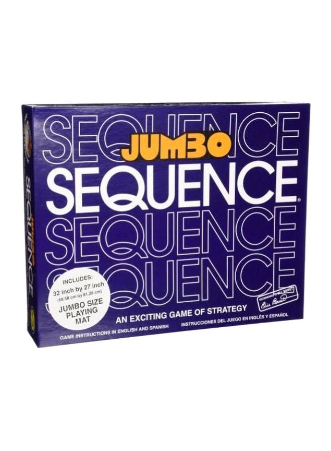 Jax Jumbo Sequence Deluxe Board Game